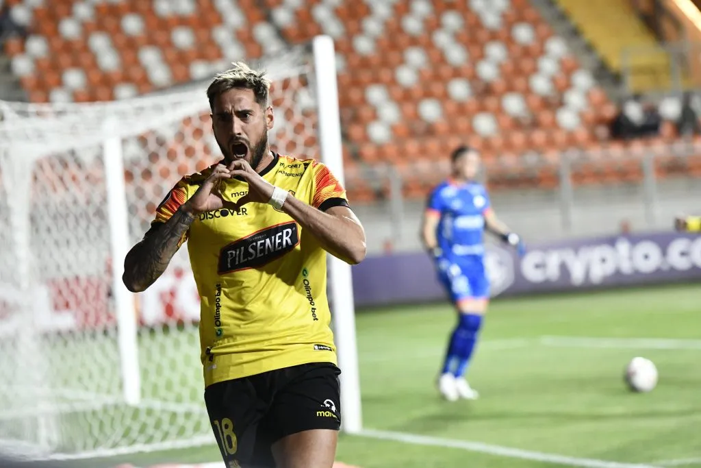 Fydriszewski anotó el primer gol de Barcelona SC en esta Copa Libertadores. (Foto: Imago)