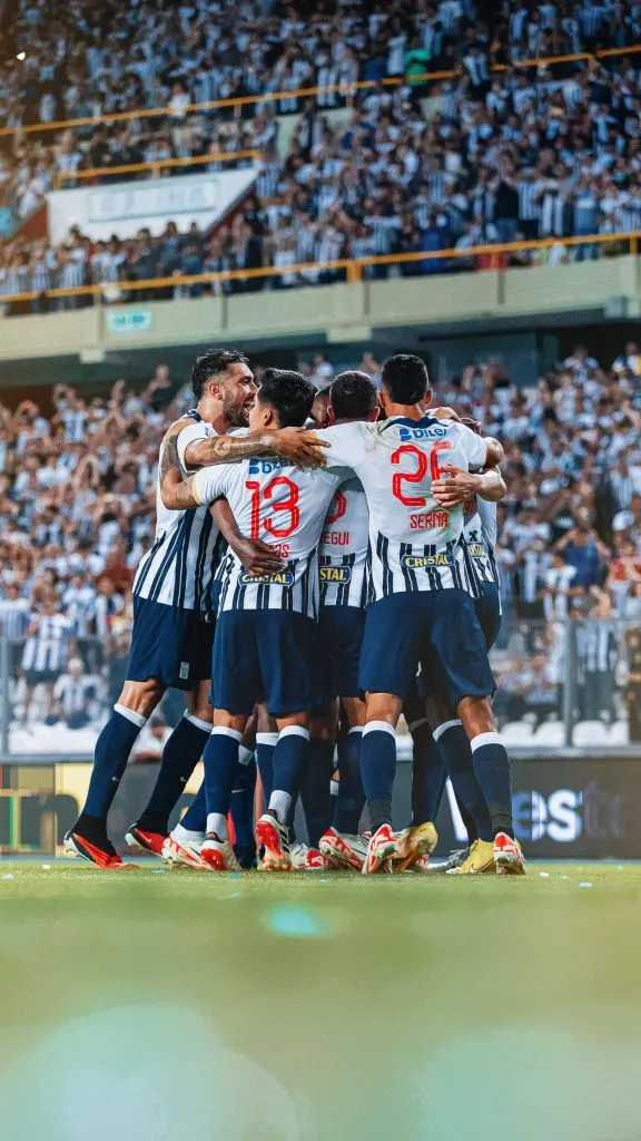 Alianza Lima en la previa de un partido de Liga 1. (Foto: Alianza Lima).