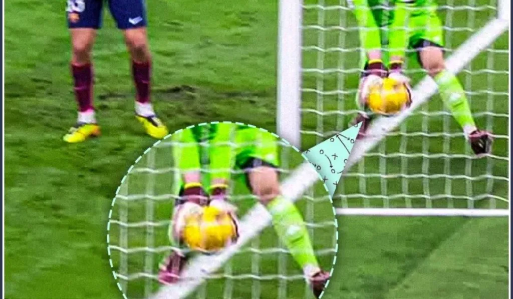 La acción de Lunin y Yamal que desató la ira de Barcelona en el Clásico: TW