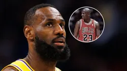 LeBron James y Michael Jordan.