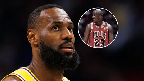 LeBron James y Michael Jordan.