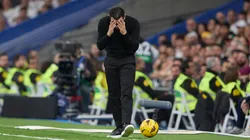 Xavi y su frustración por la derrota 3-2 ante Real Madrid.