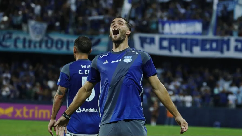Facundo Castelli – Emelec 2024. Foto: IMAGO.