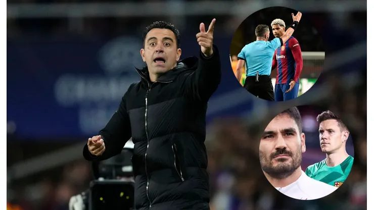Xavi, Ter Stegen y Gundogan se contradicen sobre Ronald Araújo.
