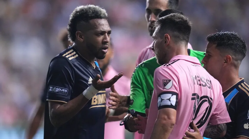 José ‘Brujo Martínez’ y Leo Messi. (Foto: Getty Images)