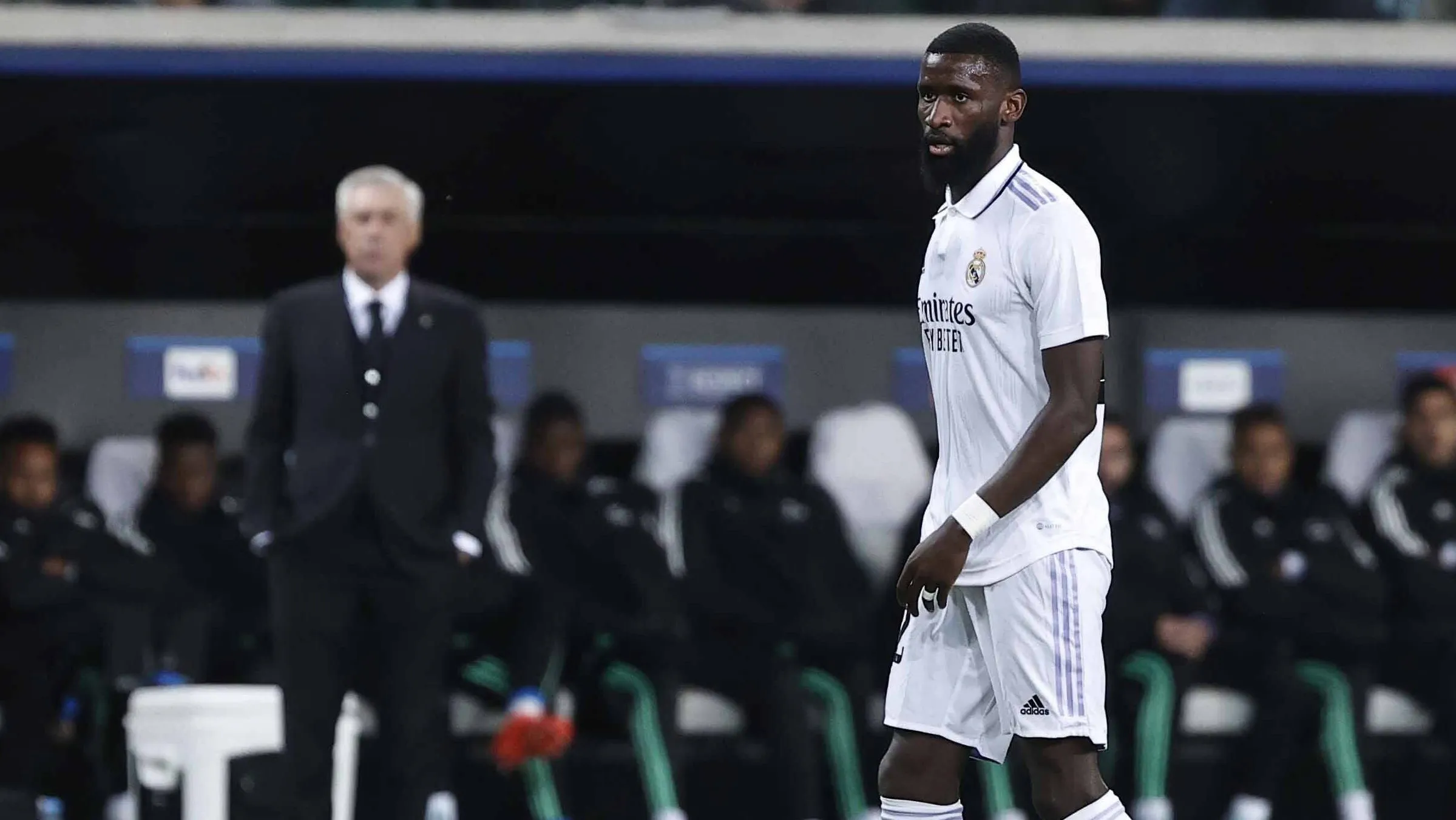 Carlo Ancelotti ya avisó que Antonio Rudiger será titular vs. Manchester City en la vuelta de los Cuartos de Final.