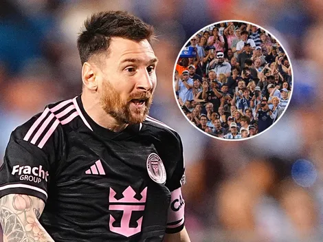 Desde la tribuna: Así se vio el golazo de Messi vs. Sporting KC