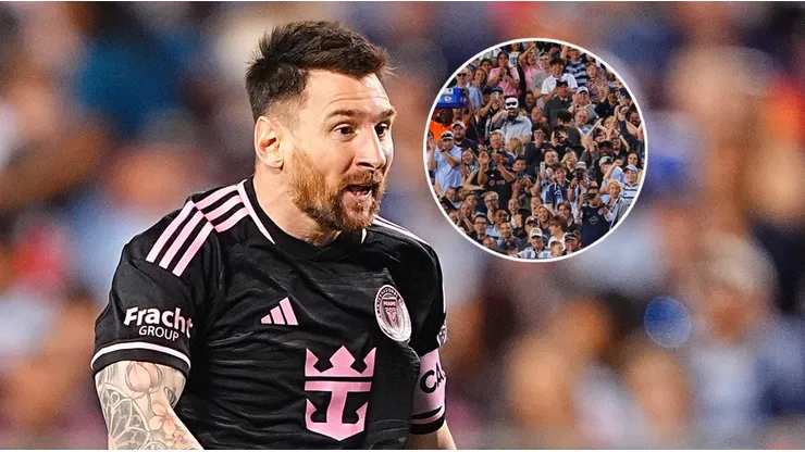 Leo Messi en Sporting KC vs Inter Miami.