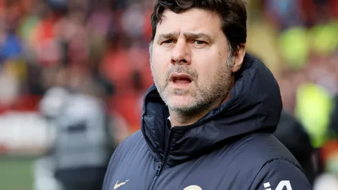 Mauricio Pochettino en uno de sus encuentros en Chelsea.