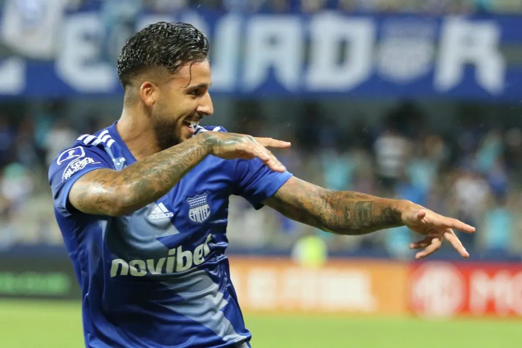 Caín Fara llegó a Emelec en la temporada 2023. (Foto: Emelec)