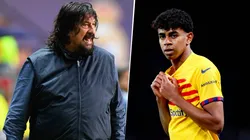 El padre de Lamine Yamal se pronunció respecto al comentario de Germán Burgos sobre su hijo.