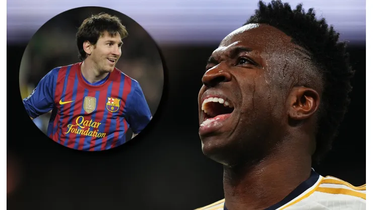 Vinicius iguala marca de Messi en la Champions League.