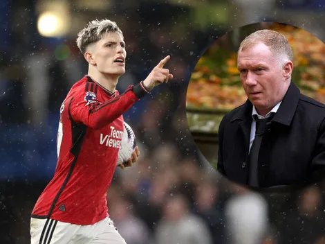 ¿Qué pasó?: Leyenda del Manchester United cuestiona a Garnacho