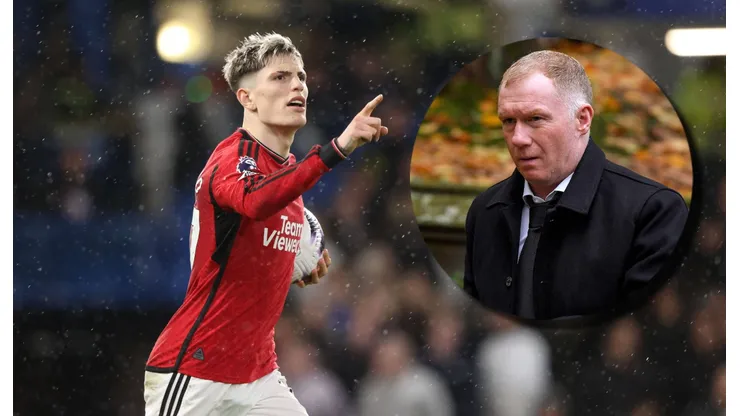 Alejandro Garnacho, el ultimo en sufrir críticas de las leyendas del Manchester United.