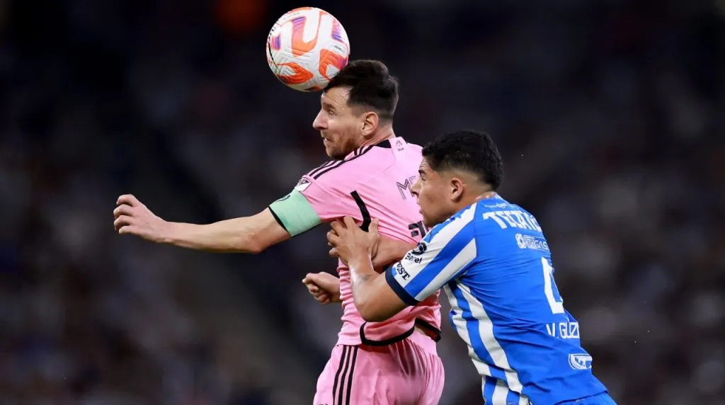 Leo Messi en Monterrey vs. Inter Miami. (Foto: Getty Images)