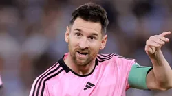 Lionel Messi en Monterrey vs Inter Miami.