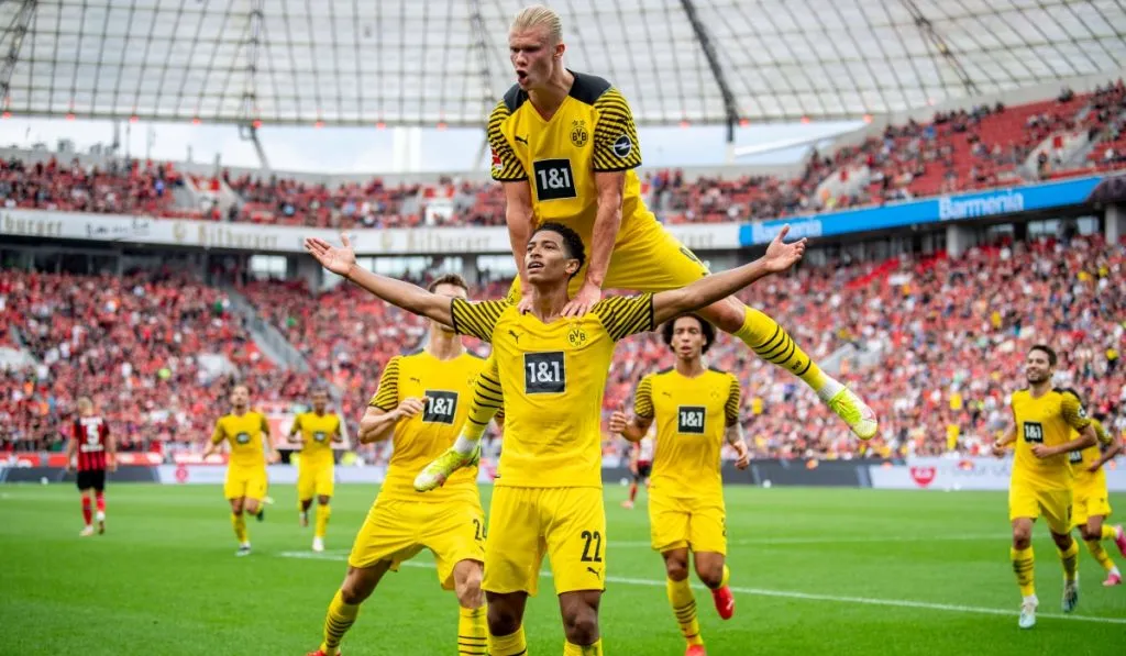 Jude Bellingham y Erling Haaland en sus tiempos por Dortmund: IMAGO