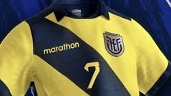 Esta es la camiseta de Ecuador para la Copa América 2024