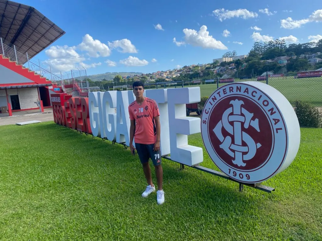Bryan Córdova en el CT de Inter. (Foto: Revista Colorada).