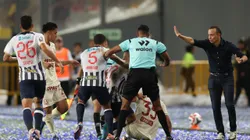 Jugadores de Alianza Lima y Universitario de Deportes