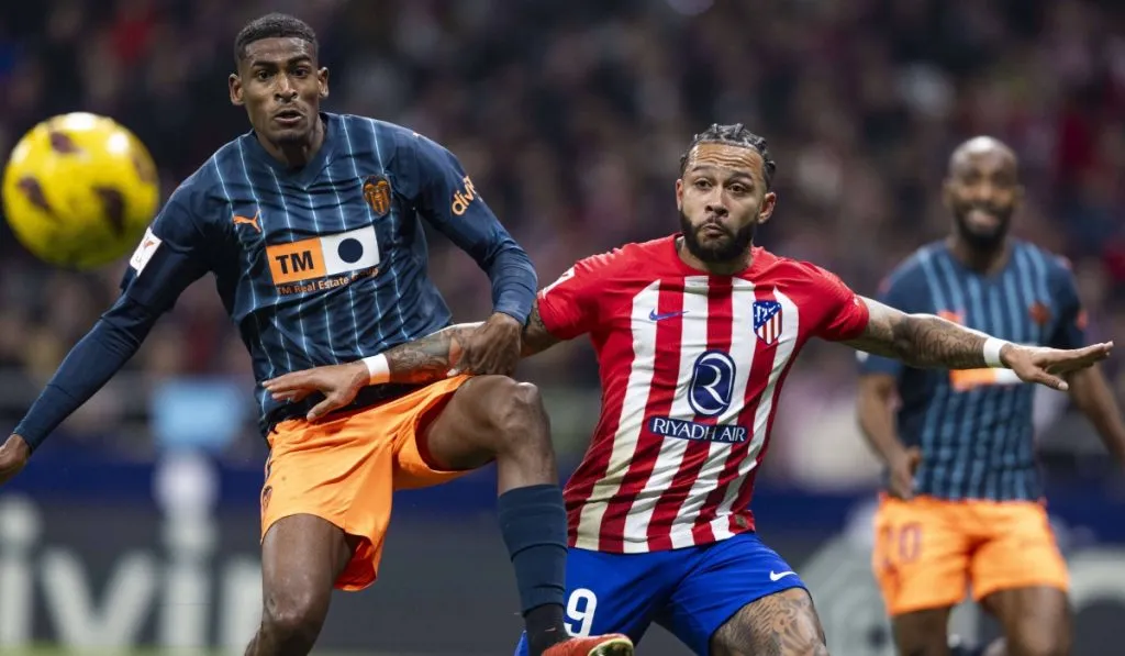 Cristhian Mosquera vs. Atlético de Madrid semanas atrás: IMAGO
