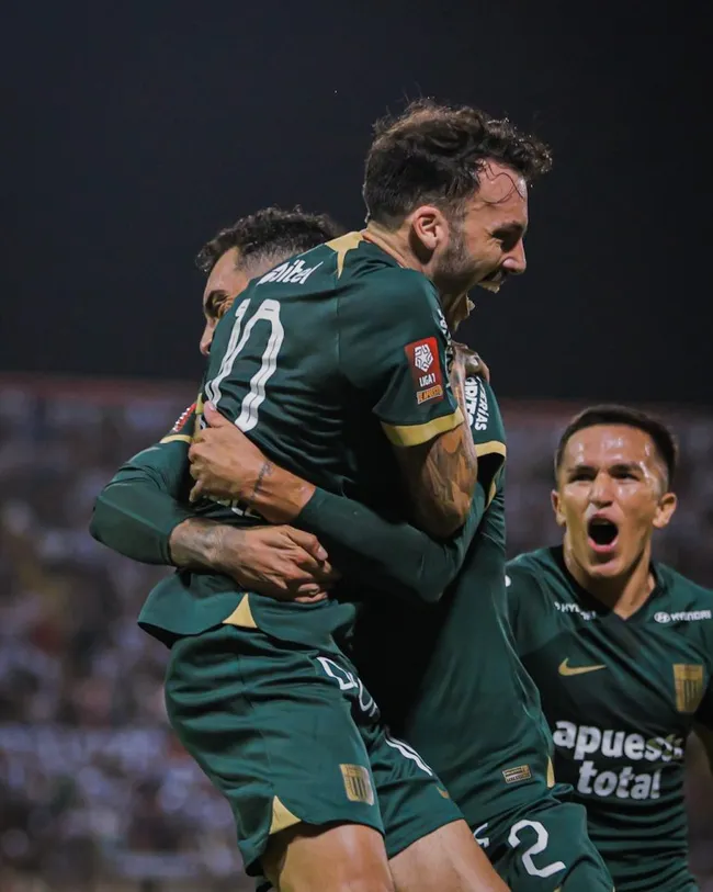 Sebastián Rodríguez celebrando el gol ante Mannucci. (Foto: Alianza Lima).