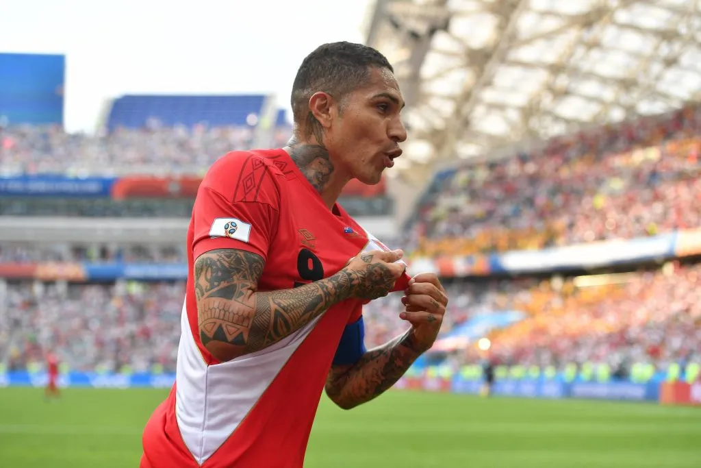 Paolo Guerrero en el Mundial Rusia 2018. (Foto: IMAGO).