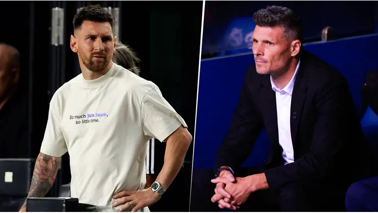 Lionel Messi y Fernando Ortiz habrían protagonizado una discusión en la zona de los vestuarios del DRV PNK Stadium.
