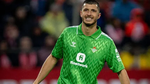 Guido Rodríguez en uno de sus últimos partidos en Betis.