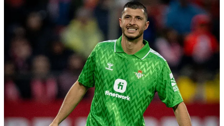 Guido Rodríguez en uno de sus últimos partidos en Betis.