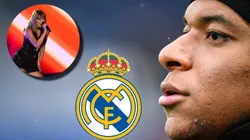 Taylor Swift y Kylian Mbappé, vistos de reojo por Real Madrid.