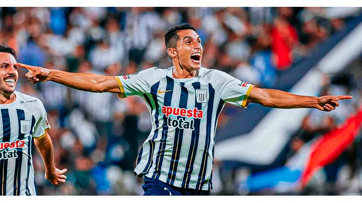 Kevin Serna jugando en Alianza Lima.