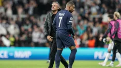 Luis Enrique y Kylian Mbappé, en tiempos de máxima tensión.