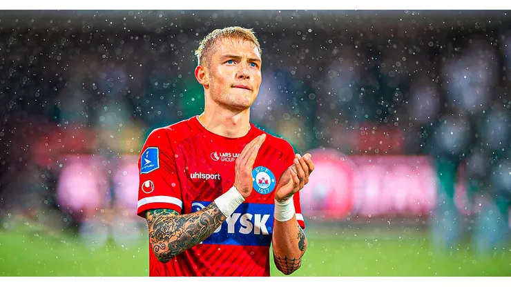 Oliver Sonne jugando para Silkeborg. (Foto: IMAGO)