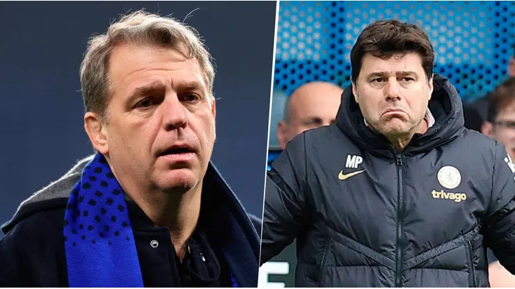 Todd Boehly respalda públicamente a Mauricio Pochettino, entrenador del Chelsea.