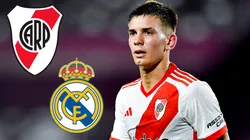 Franco Mastantuono, River Plate y Real Madrid.