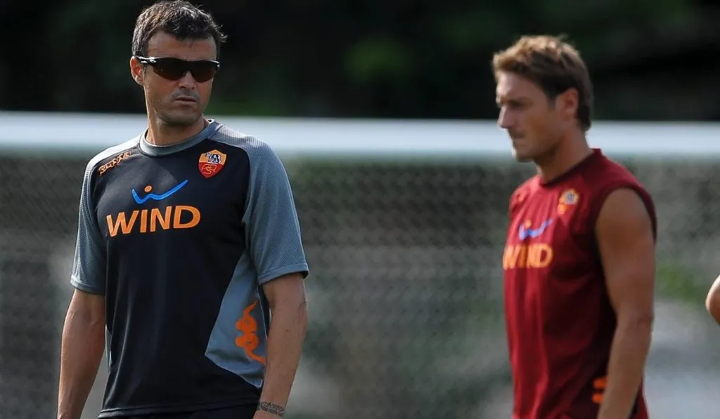 Luis Enrique y Totti por Roma: IMAGO