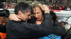 Ricardo Gareca y su mano derecha