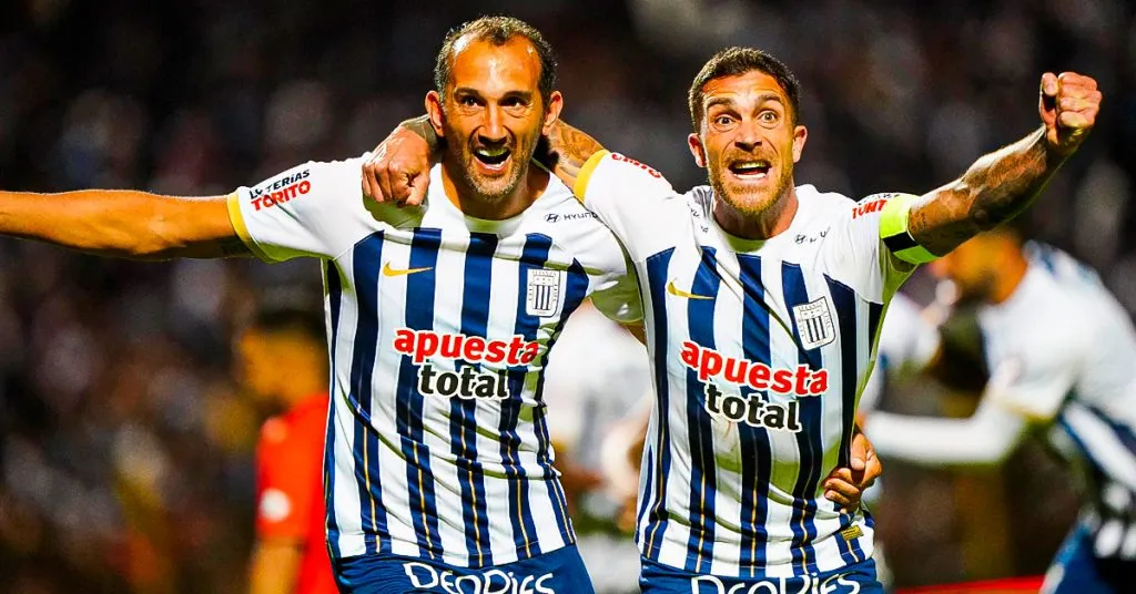 Arregui celebrando un gol con Alianza. (Foto: IMAGO)