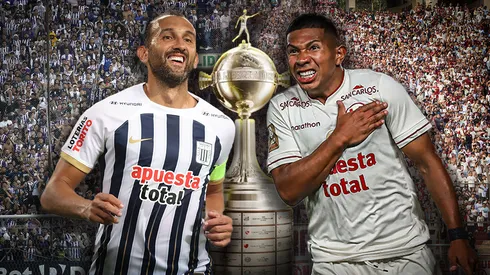 Alianza y Universitario en la Copa Libertadores 2024.