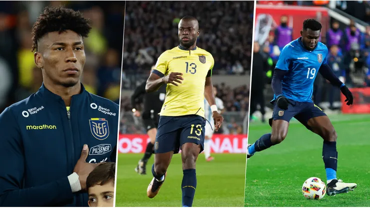 Los últimos goles oficiales de los delanteros de Ecuador