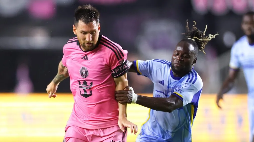 Messi en Inter Miami vs Atlanta United. (Foto: Getty Images)
