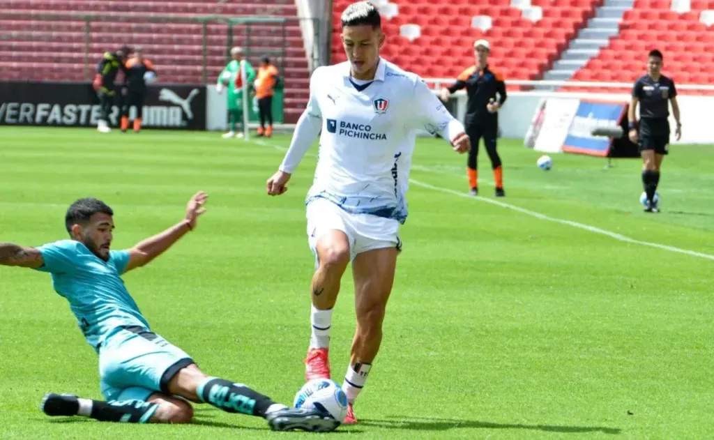 Miguel Parrales estaría fuera de Liga de Quito. (Foto: @LDU_Oficial)
