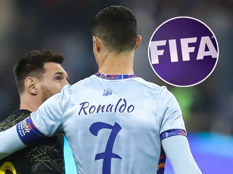 La primera publicación de la FIFA con Messi tras ponerlo debajo de CR7