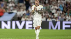 Toni Kroos se despide del Santiago Bernabéu.