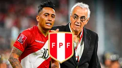 Jorge Fossati y Christian Cueva.