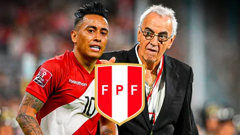 Jorge Fossati y Christian Cueva.