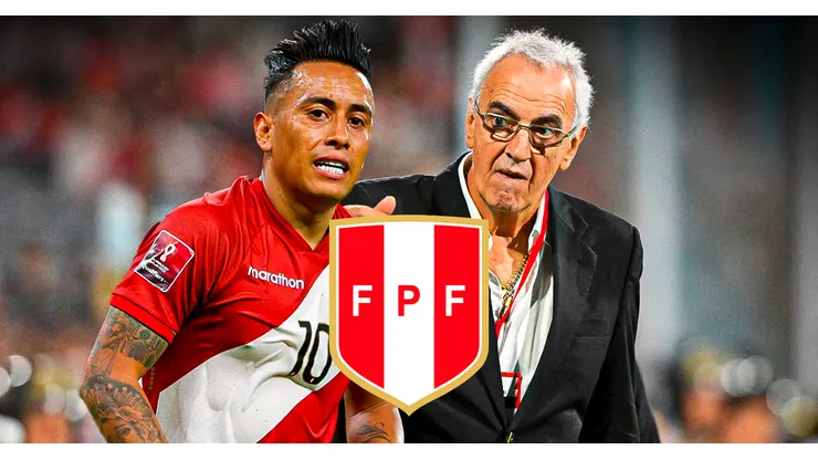Jorge Fossati y Christian Cueva.