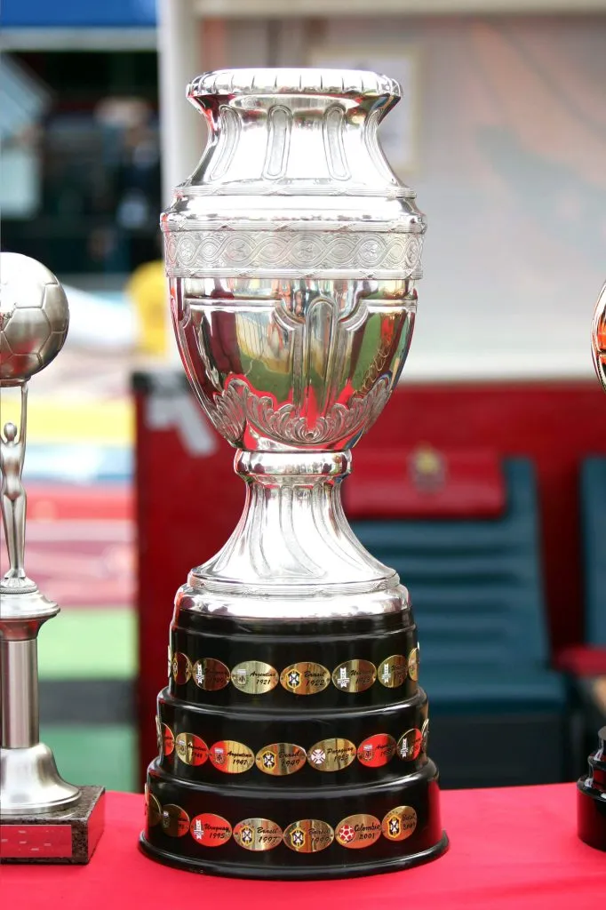 El trofeo de la Copa América. (Foto: IMAGO).