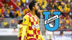 Católica acusa de insultos racistas a Jeison Medina